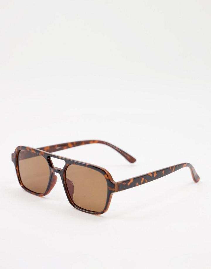 Madein 70s Collection Orange Lens Sunglasses