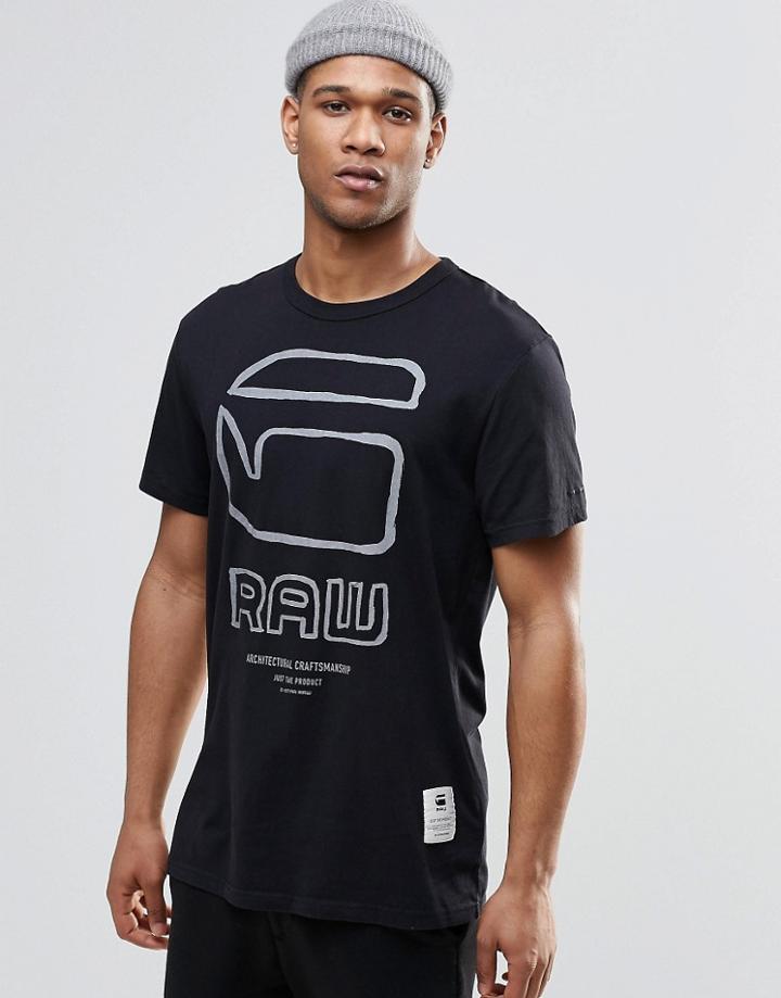 G-star Ocat Logo T-shirt - Black