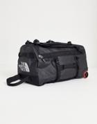 The North Face Base Camp Duffel Roller Bag In Black