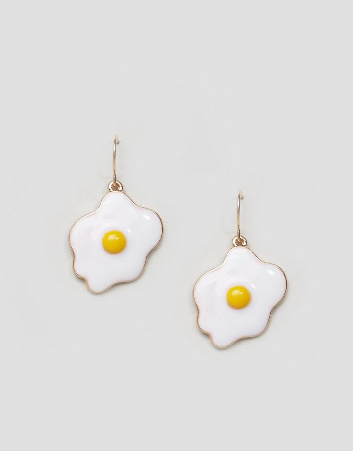 Asos Egg Stud Earrings - Gold