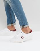 Fred Perry Spencer Mesh Sneakers In White - White