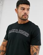 Jack & Jones Originals Chest Branding Logo T-shirt-black