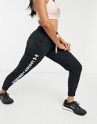 Under Armour Rival Fleece Joggers In Black