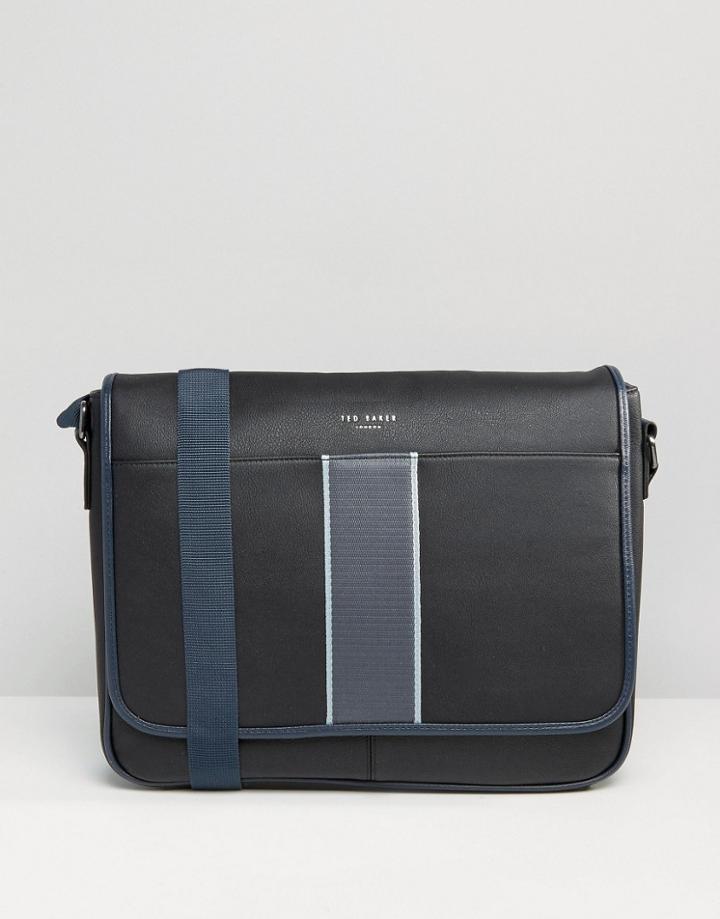 Ted Baker Messenger Bag - Black