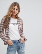 Abercrombie & Fitch Check Shirt - Pink