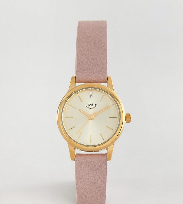 Limit 26mm Watch In Pink Exclusive To Asos - Pink