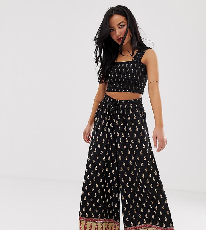 Y.a.s Petite Festival Folk Wide Leg Pants