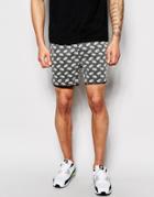 Asos Woven Shorts In Shorter Length With Elasticated Waist - Black