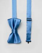 Ben Sherman Bow Tie & Lapel Pin Set - Blue