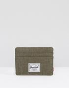 Herschel Supply Co Charlie Khaki Card Holder - Green