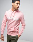 Diadora Hoodie With Small Logo - Pink