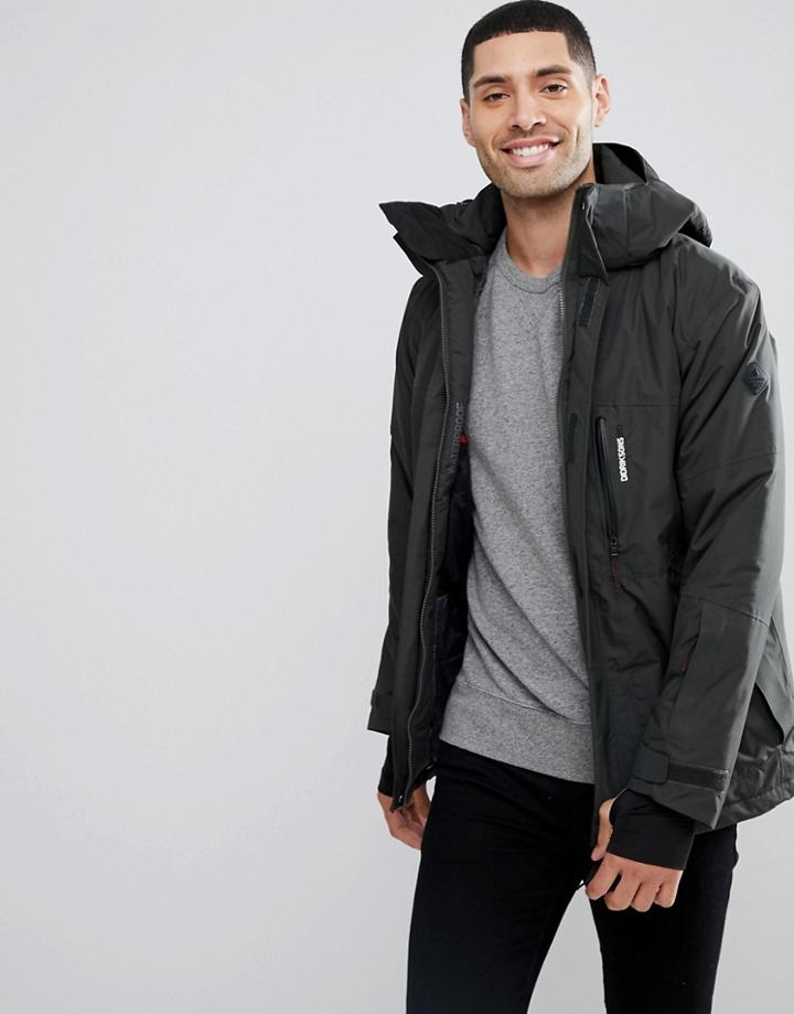 Didriksons 1913 Ryan Padded Windbreaker In Gray - Green