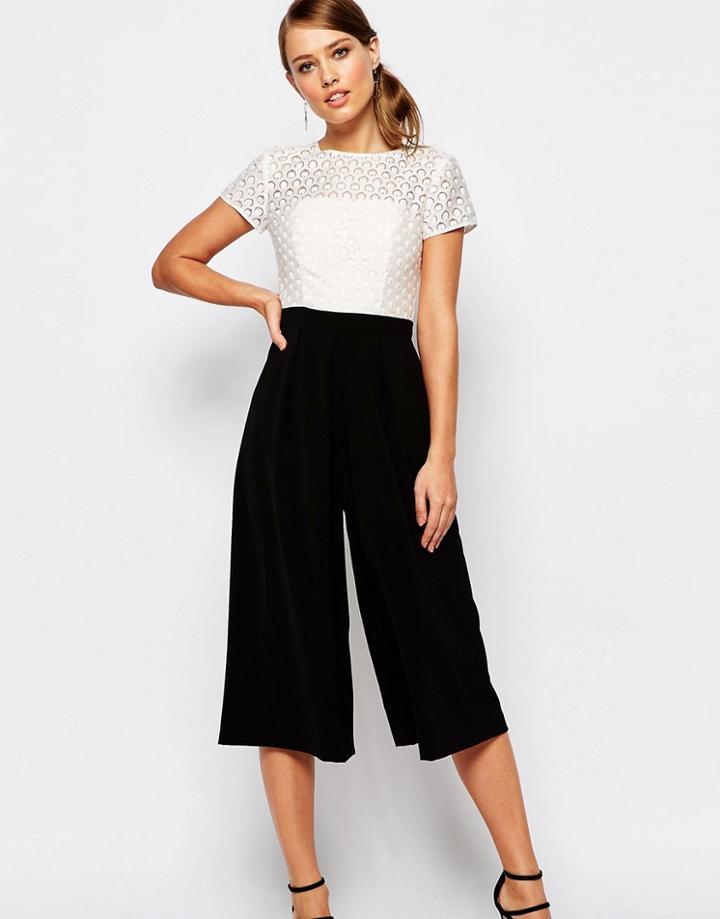 Ted Baker Brienna Cullotte Jumpsuit - Multi