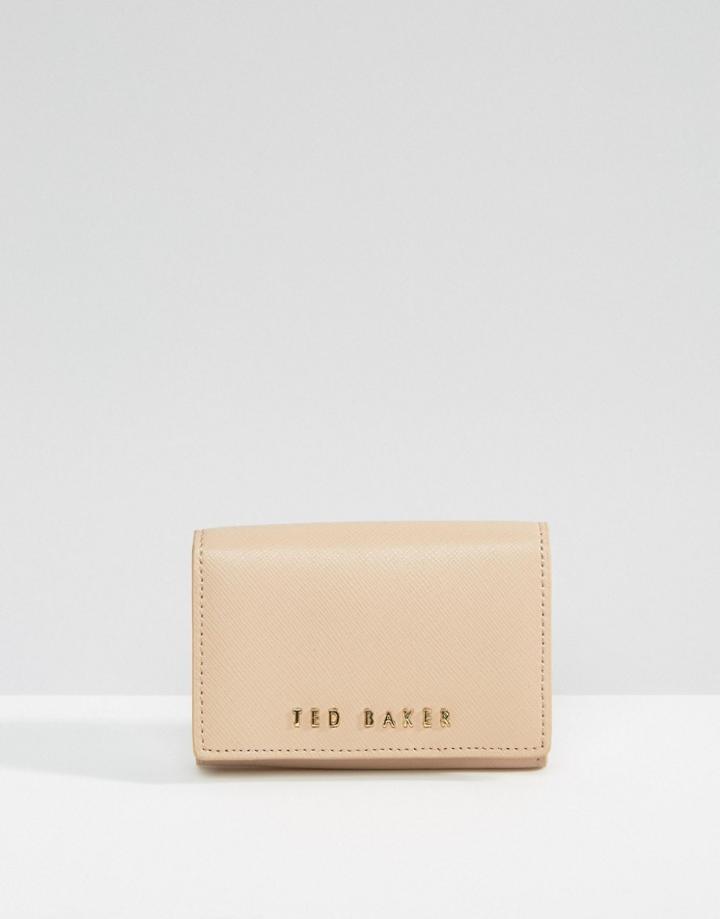 Ted Baker Mini Crosshatch Purse - Tan