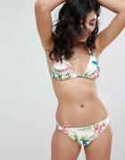 Billabong Floral Bandeau Bikini Top - Multi