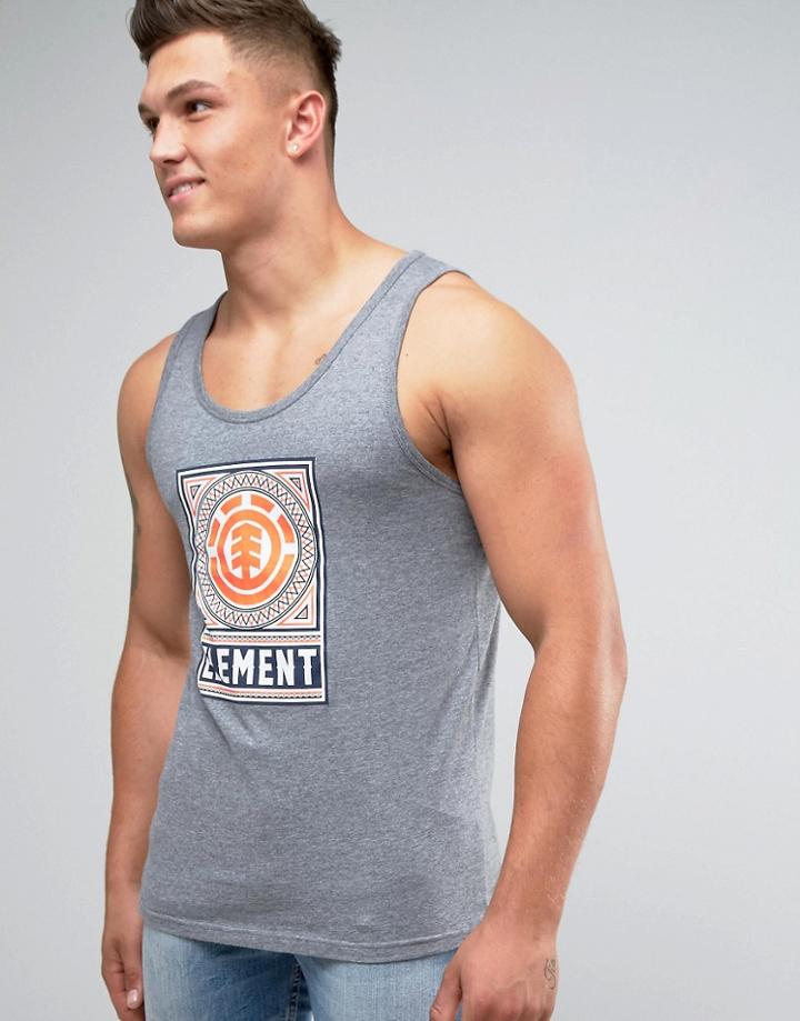 Element Tree Logo Tank - Gray