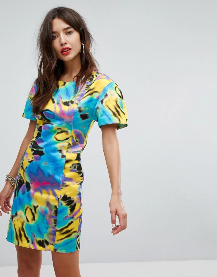 Love Moschino Acid T-shirt Dress - Multi