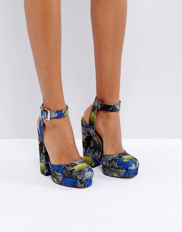 Asos Pinata Platform Heels - Multi