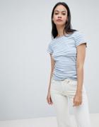 Ryder Thia Ribbed T-shirt - White