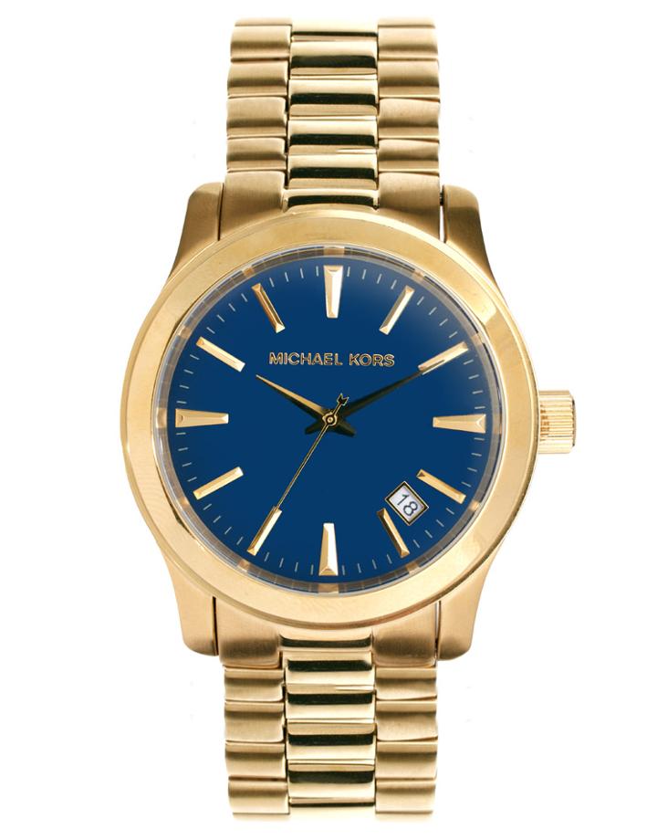 Michael Kors Mk7049 Runway Gold Watch