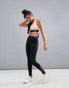 Haus By Hoxton Haus Gym Cut Out Leggings - Black