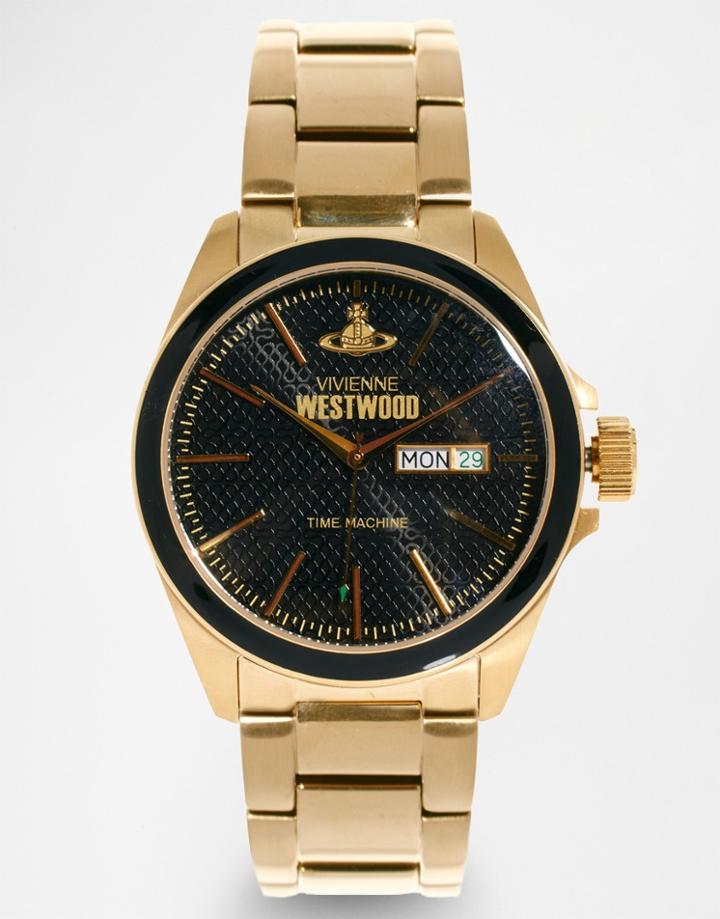 Vivienne Westwood Gold Metal Watch - Gold