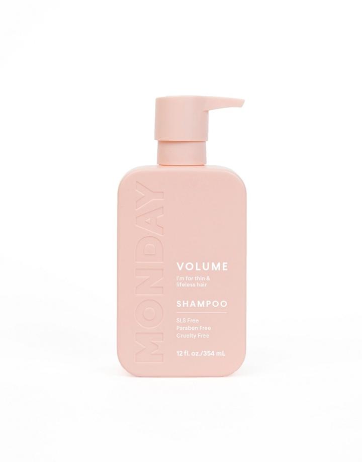 Monday Haircare Volume Shampoo 12oz-no Color