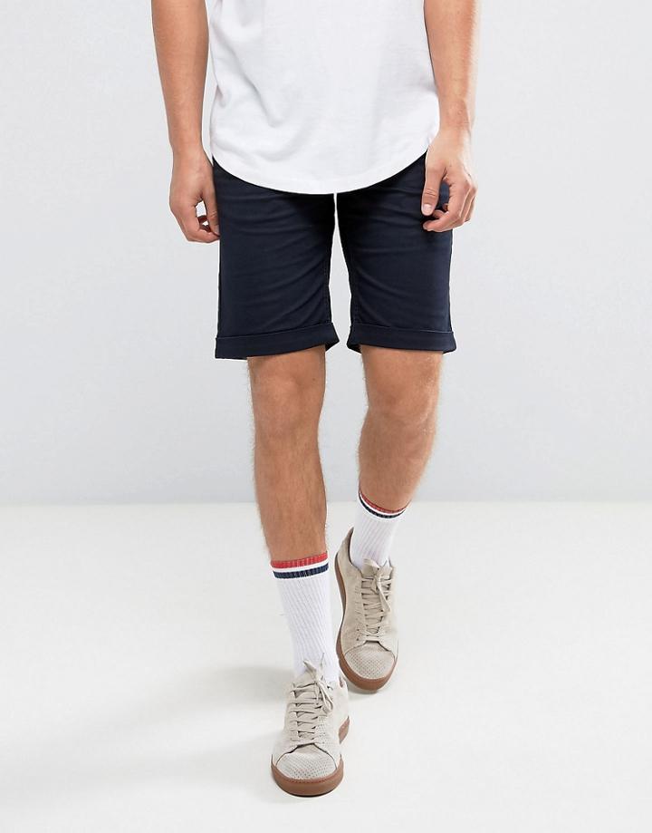 Troy 5 Pocket Cargo Shorts - Navy