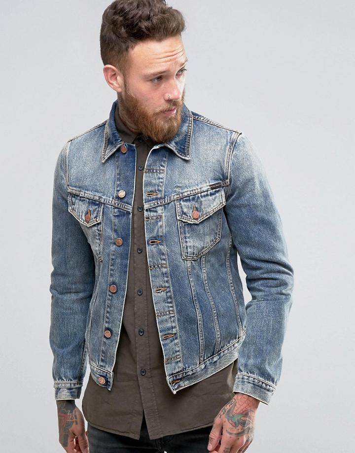 Nudie Billy Denim Jacket - Blue