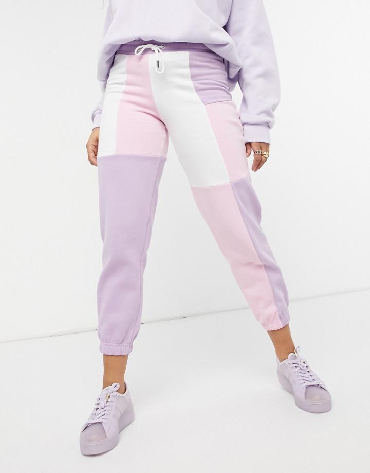 Skinnydip Colorblock Sweatpants Set-multi