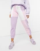 Skinnydip Colorblock Sweatpants Set-multi