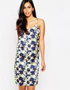 Style London Printed Cami Dress - Blue
