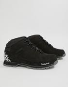 Timberland Euro Sprint Reflective Hiker Boots In Black - Black