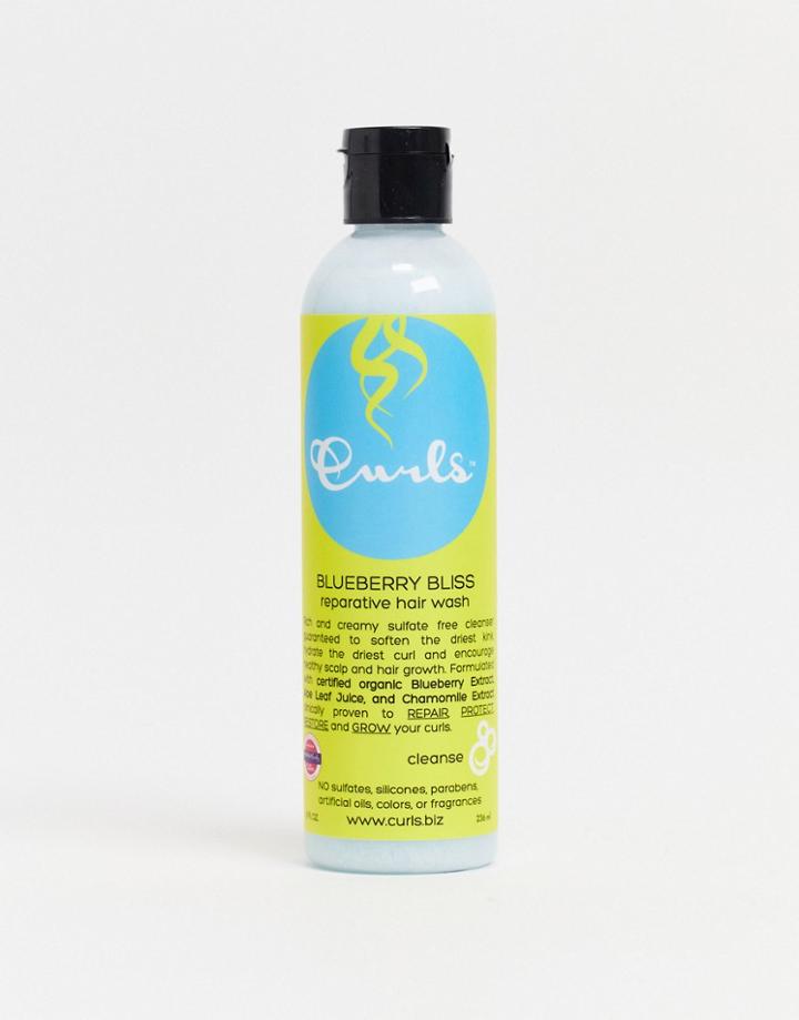 Curls The Blueberry Collection Reparative Hair Wash 236ml-no Color