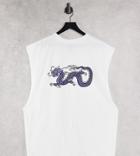 Hnr Ldn Plus Dragon Backprint Sleeveless T-shirt-neutral