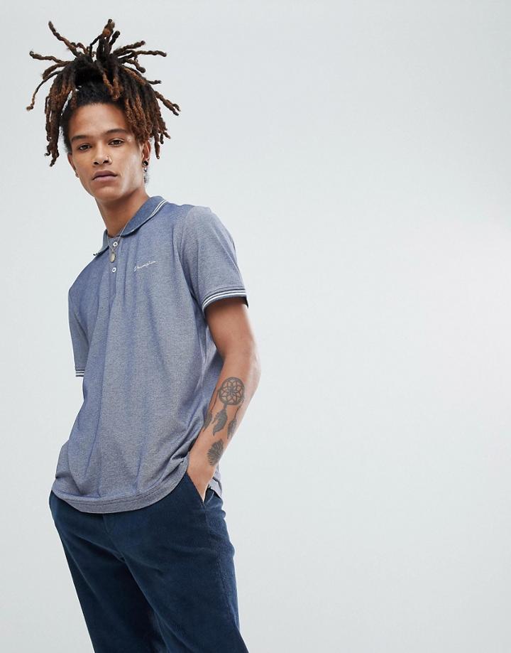 Champion Logo Polo Shirt - Gray