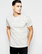 D-struct Slub Knit T-shirt - Gray