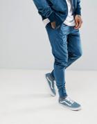 Fairplay Velour Joggers With Zip Leg Opening In Slim Fit - Stone