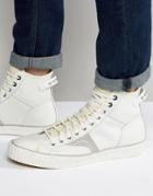 G-star Falton Hi Sneakers In White - White