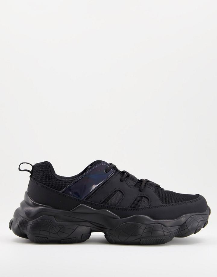 Public Desire Man Knight Sneakers In Black