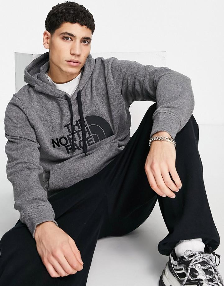 The North Face Light Drew Peak Hoodie In Gray