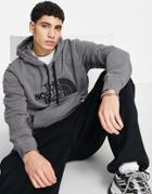 The North Face Light Drew Peak Hoodie In Gray