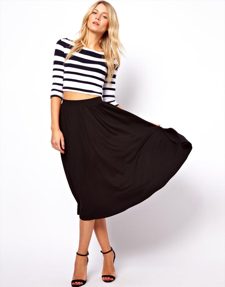 Asos Full Midi Skirt