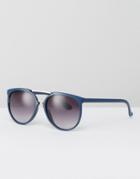 Jeepers Peepers Round Sunglasses - Blue