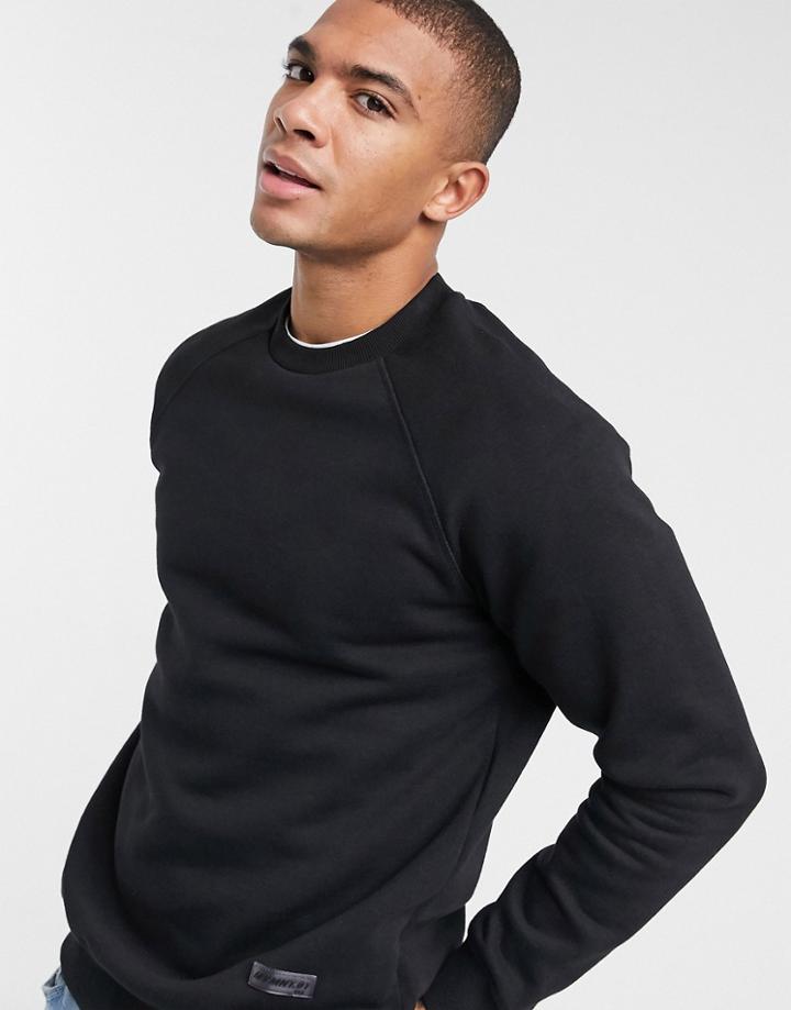 Bershka Join Life Sweatshirt In Black