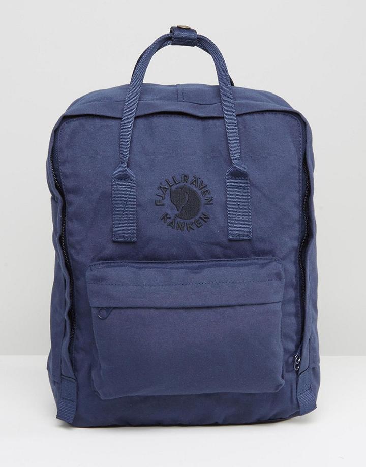 Fjallraven Re-kanken 16l Backpack Navy - Navy