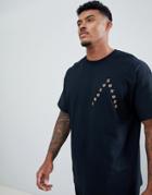 Hnr Ldn Magic Back Print T-shirt - Black