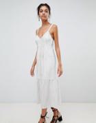 Stevie May Stripe Button Down Cami Dress - Multi