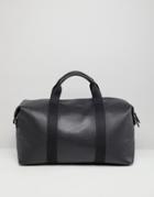 Ted Baker Holding Carryall In Leather - Black