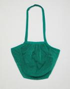 Asos Design Beach Mini String Bag - Green